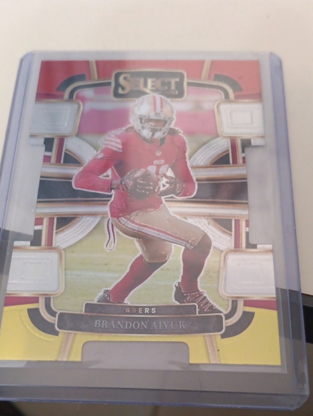 Brandon Aiyuk Football Trading Card – Red